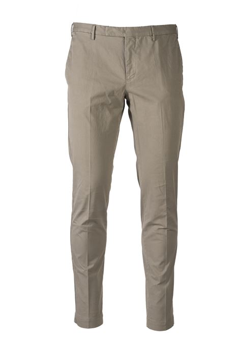 Pantalone PT Torino Beige in Cotone ed Elastane - Primavera/Estate PT TORINO | Pantaloni | CO-KTZEZ00CL1Y121